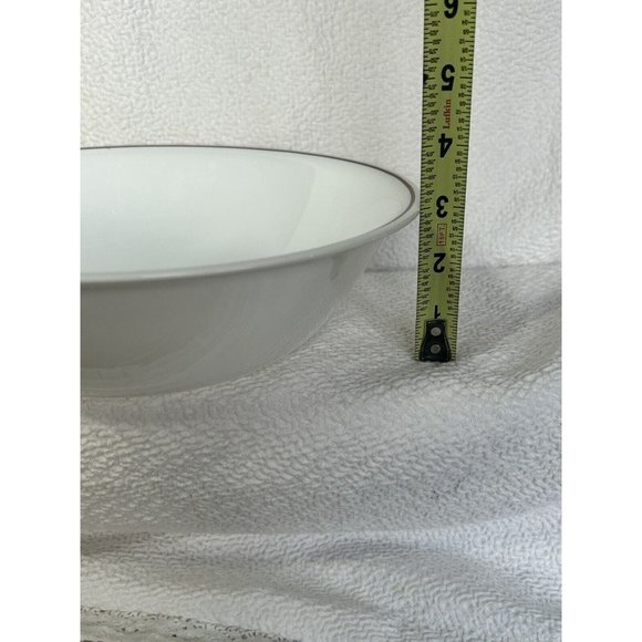 Corelle Burgundy Rose Large Serving Bowl 10 1/8” x 3” Unused Condition - Picture 10 of 13